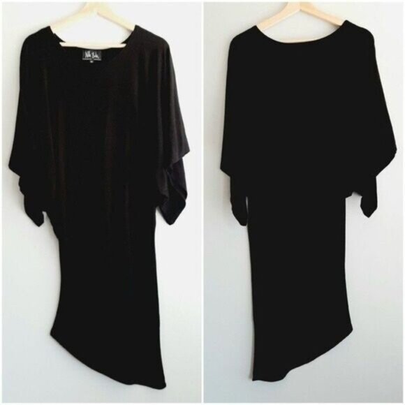 NIKKI BABIE Aphrodite 2-in-1 Black Dress to Top Sz XS - Picture 3 of 11